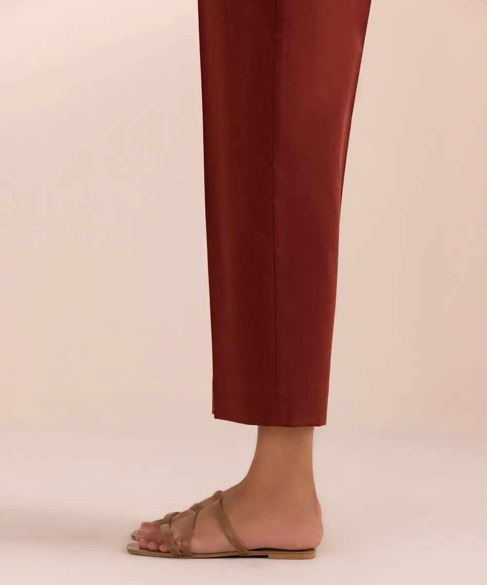 Cambric Straight Pants