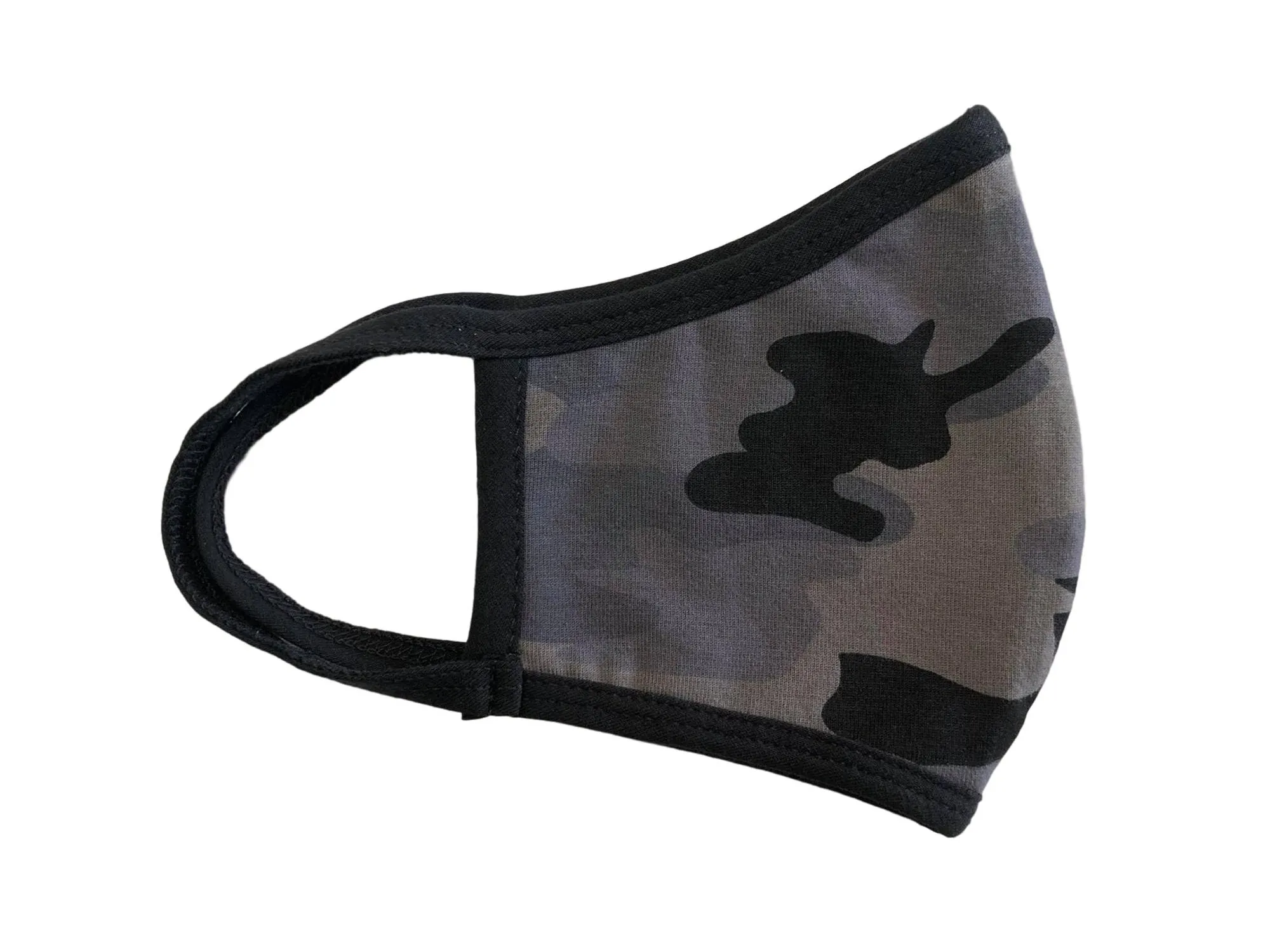 Camouflage Face Mask, Cotton, 2 layers, Washable, Reusable Mask, Adult Size