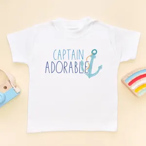 Captain Adorable Toddler & Kids T Shirt