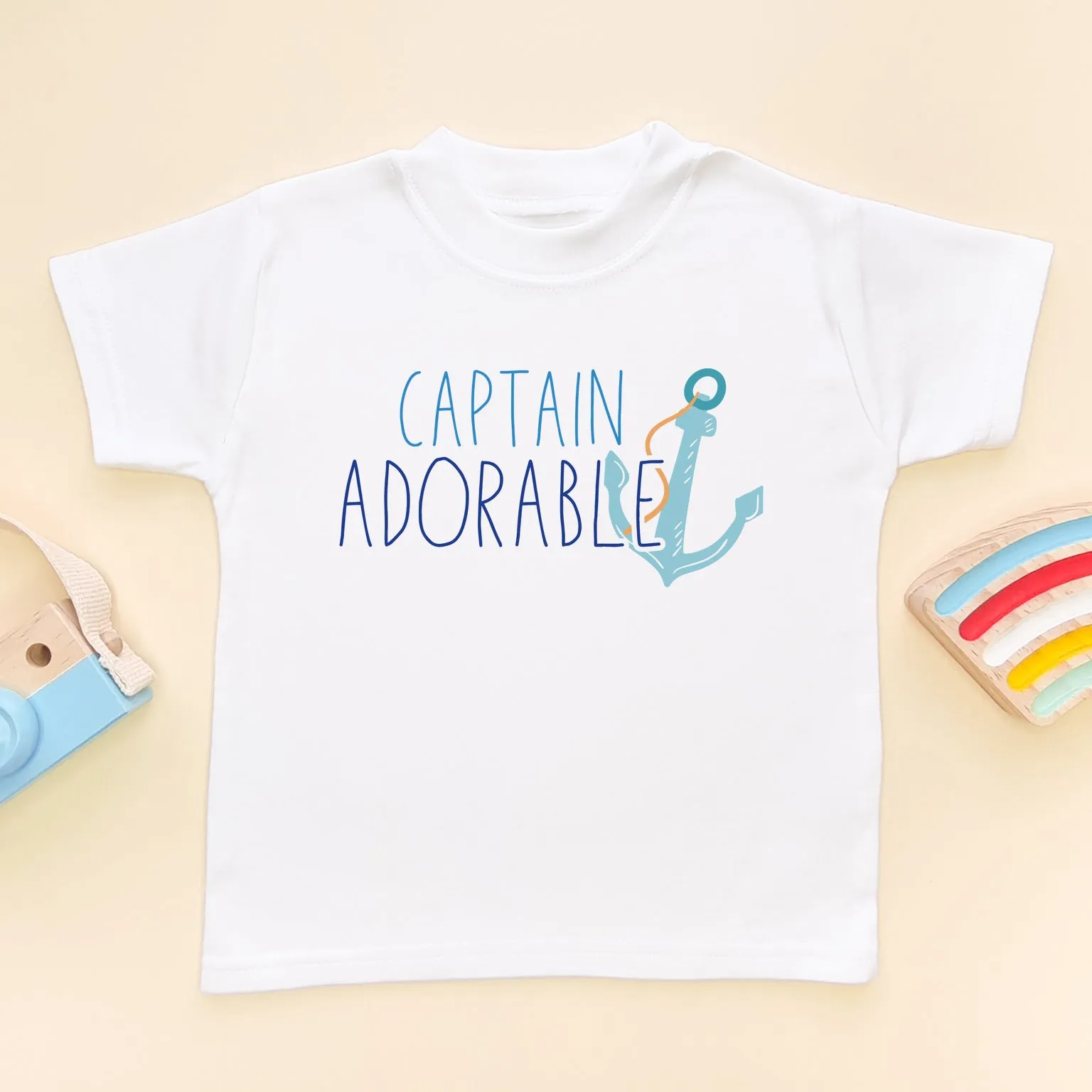 Captain Adorable Toddler & Kids T Shirt