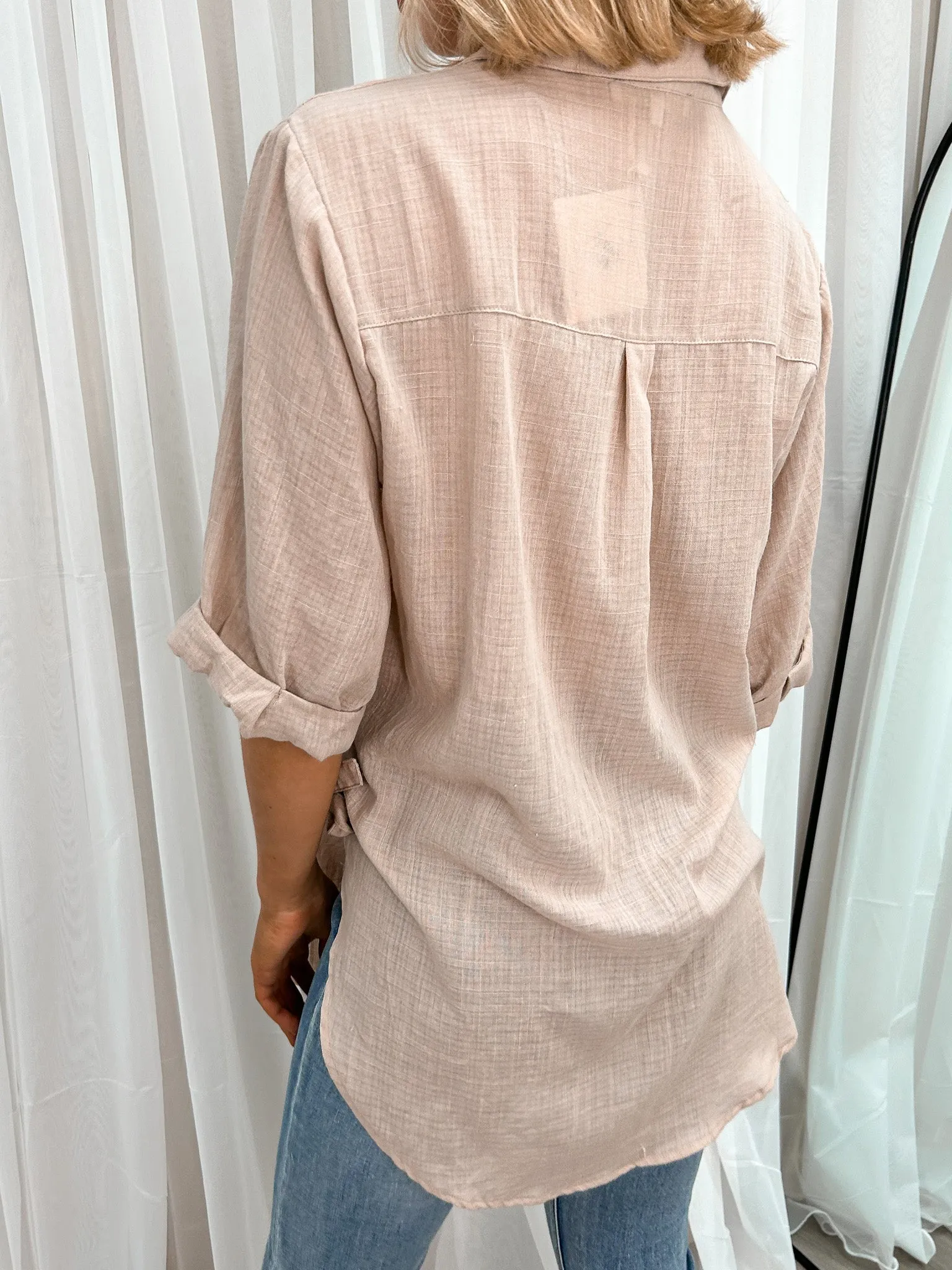 CASPER SHIRT - BEIGE