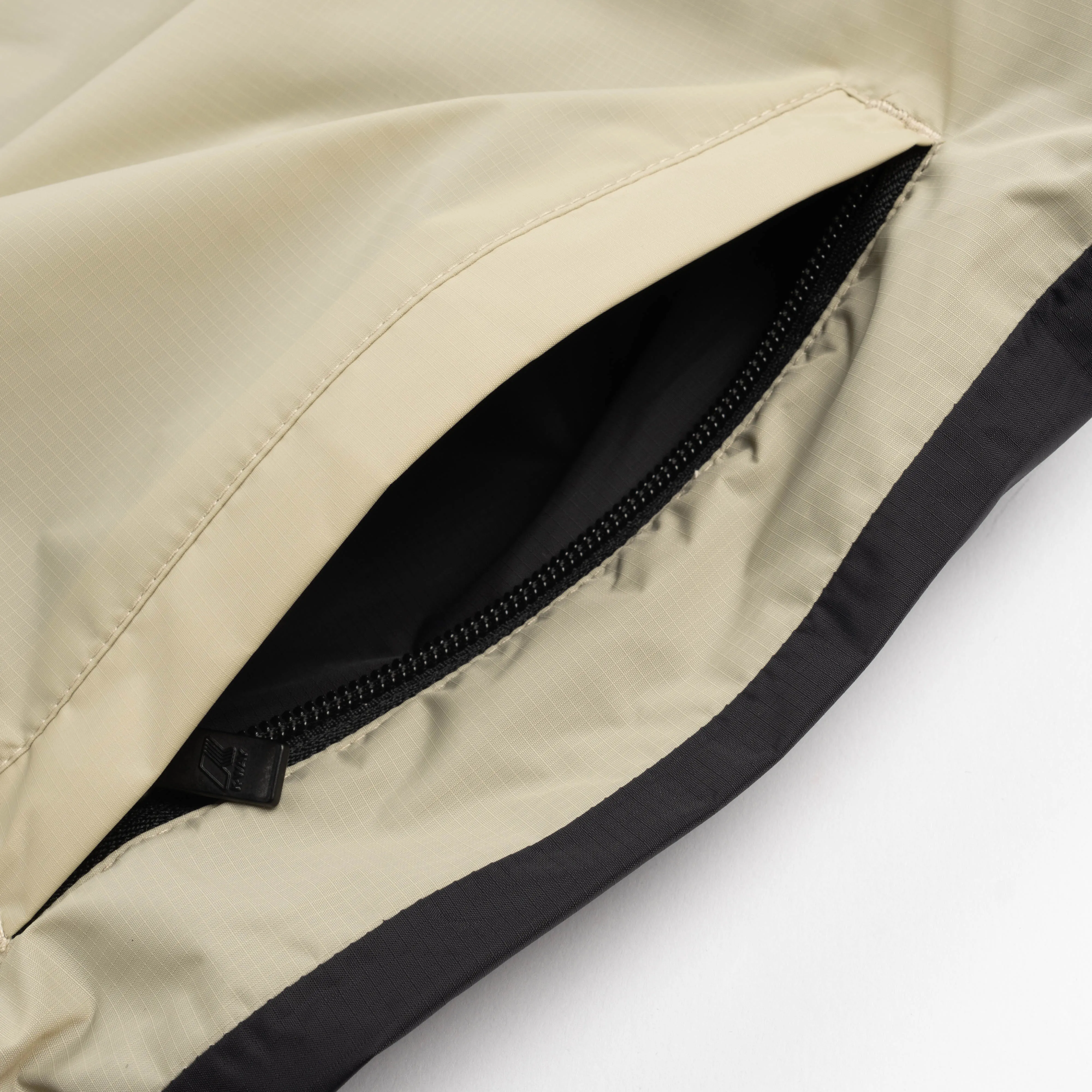 CDG Play K-Way Full Zip Jacket AZ-J505-051-3 Khaki
