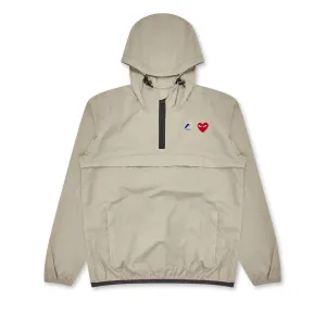 CDG Play K-Way Le Vrai 3.0 Leon Jacket AZ-J052-051-3 Khaki