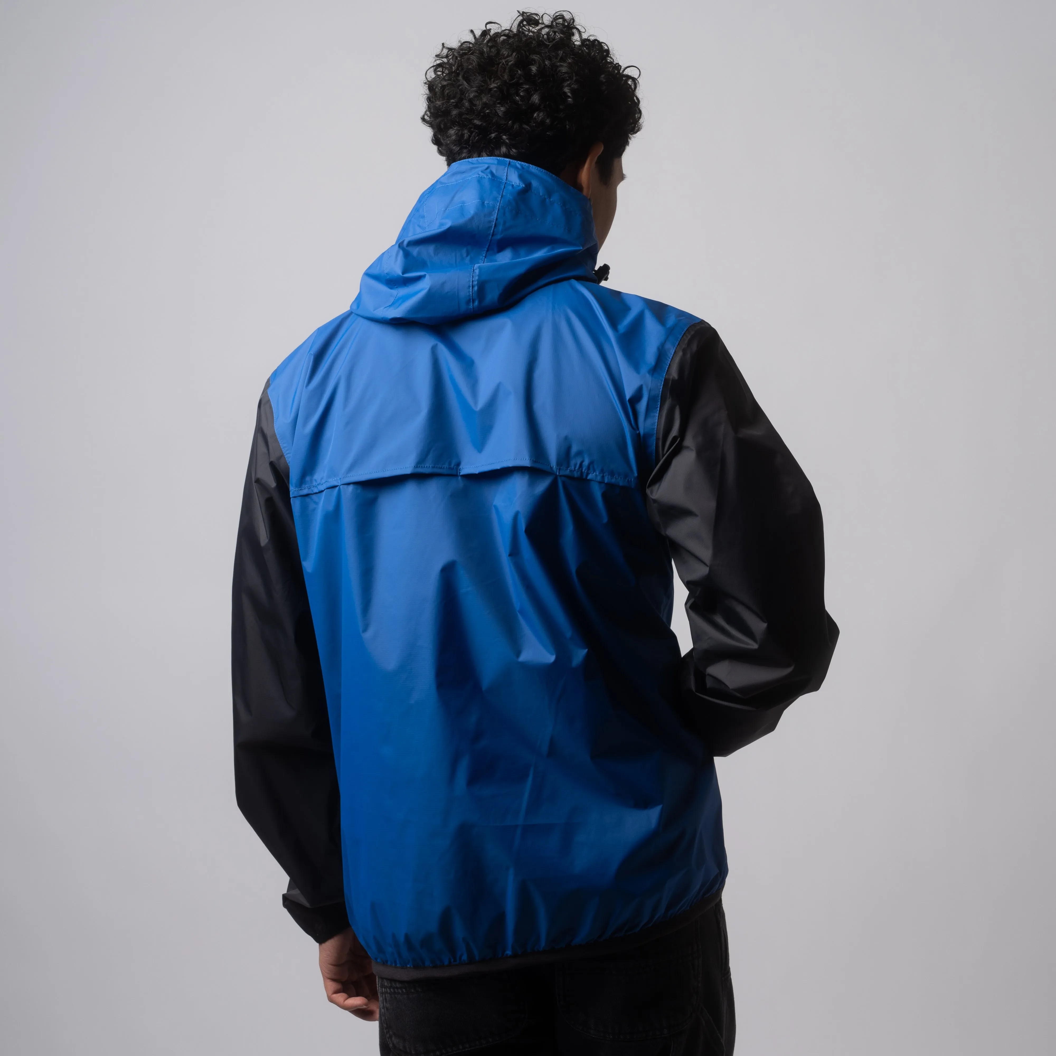 CDG PLAY X K-WAY Half Zip Hoodie AZ-J506-051-2 Blue
