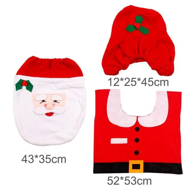 Christmas Toilet Seat Cover sets
