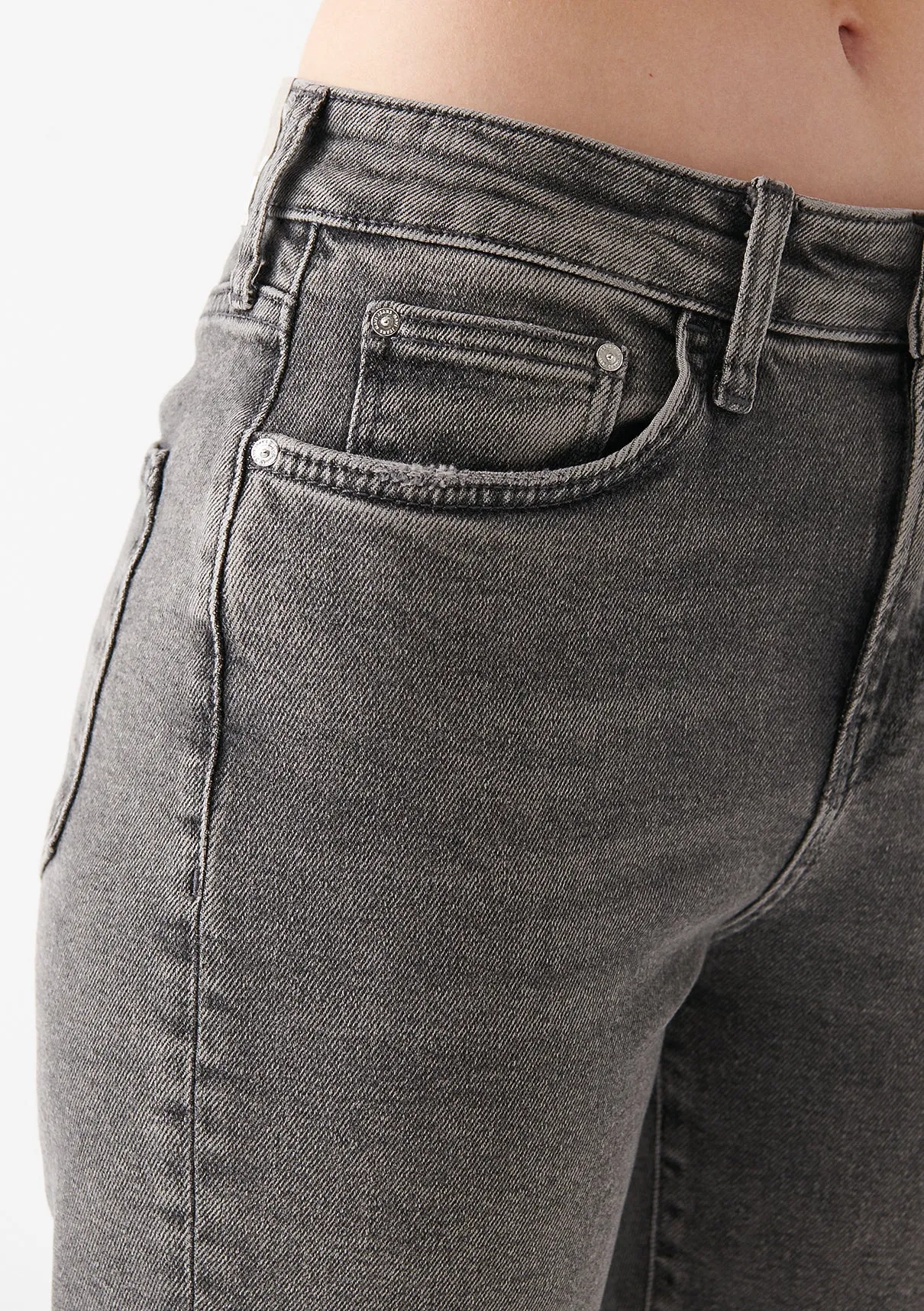 Cindy Light Smoke Jean Pants