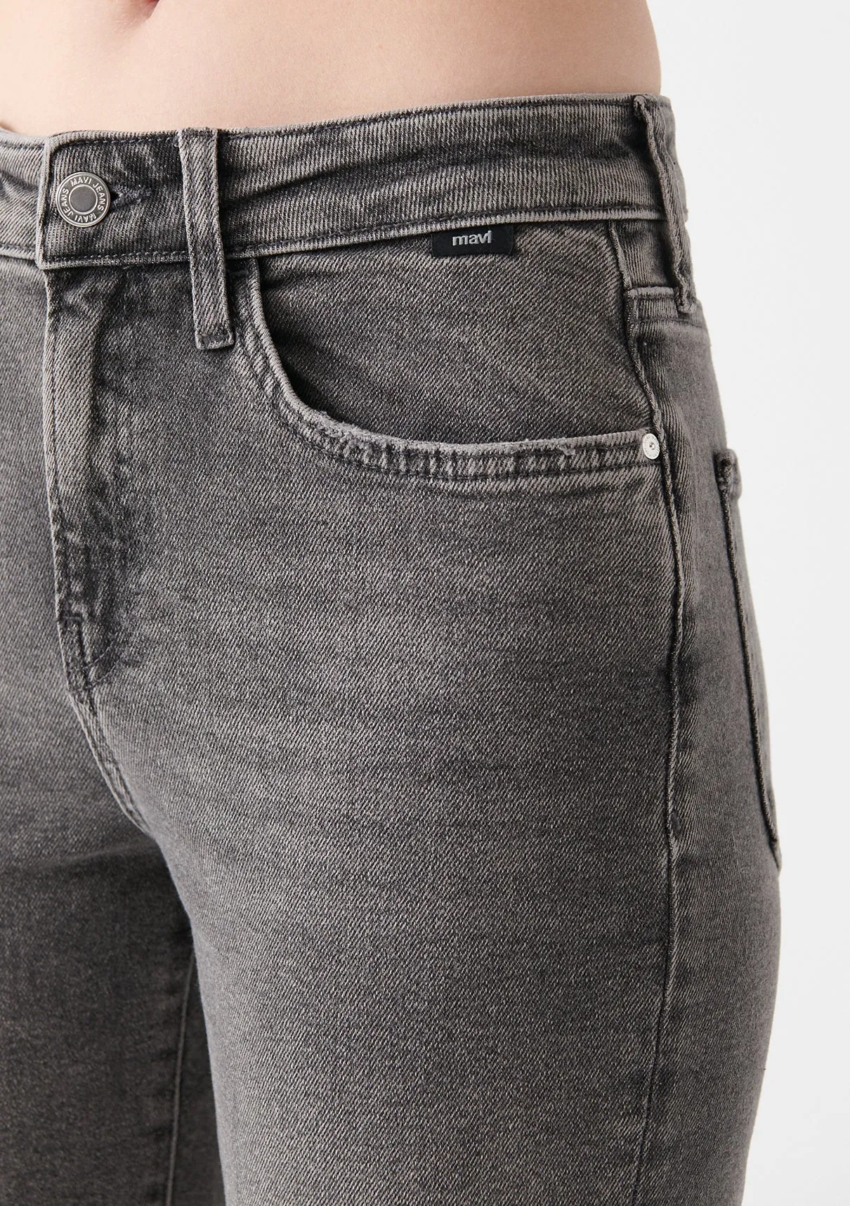 Cindy Light Smoke Jean Pants