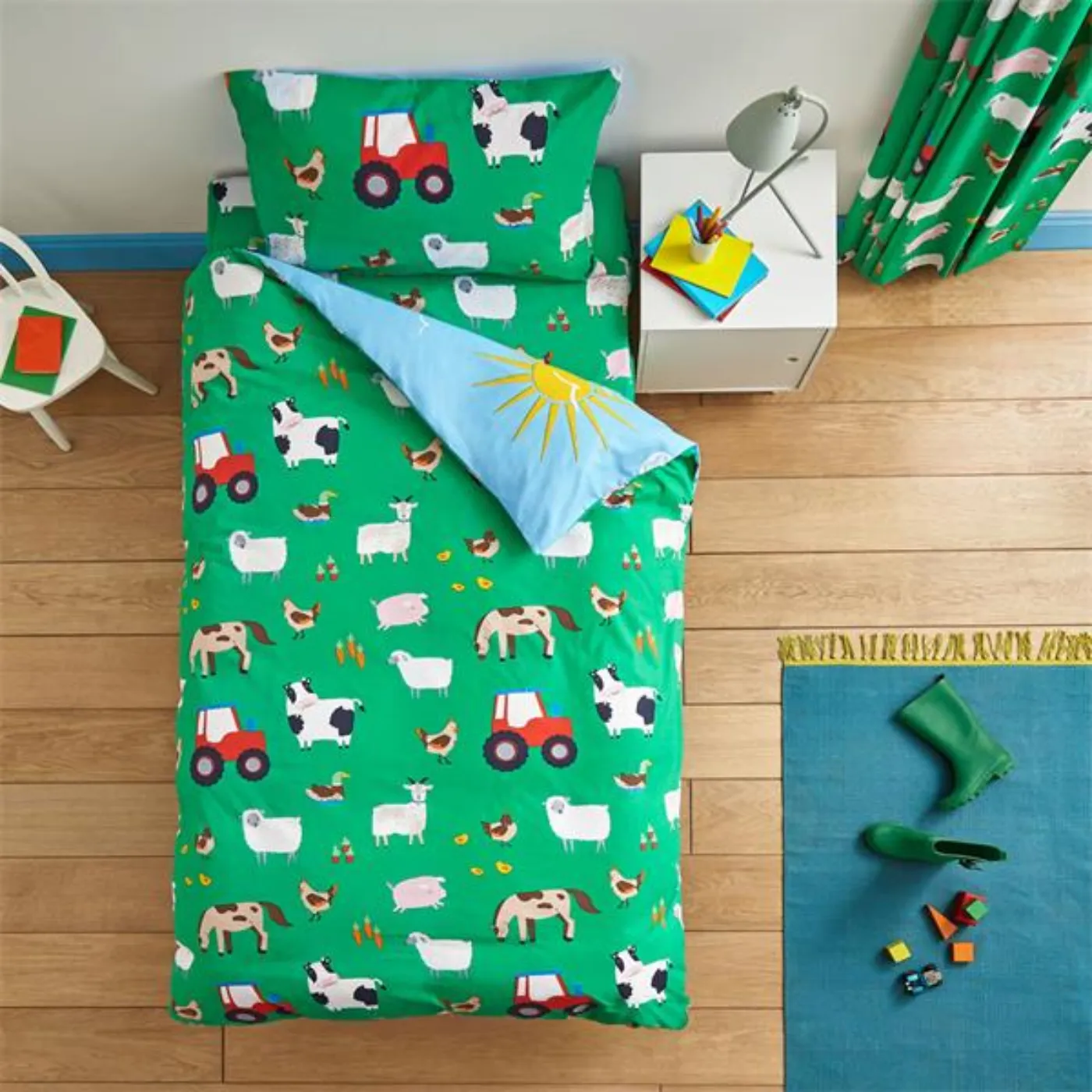 CL Farmyard Animals Duvet Set