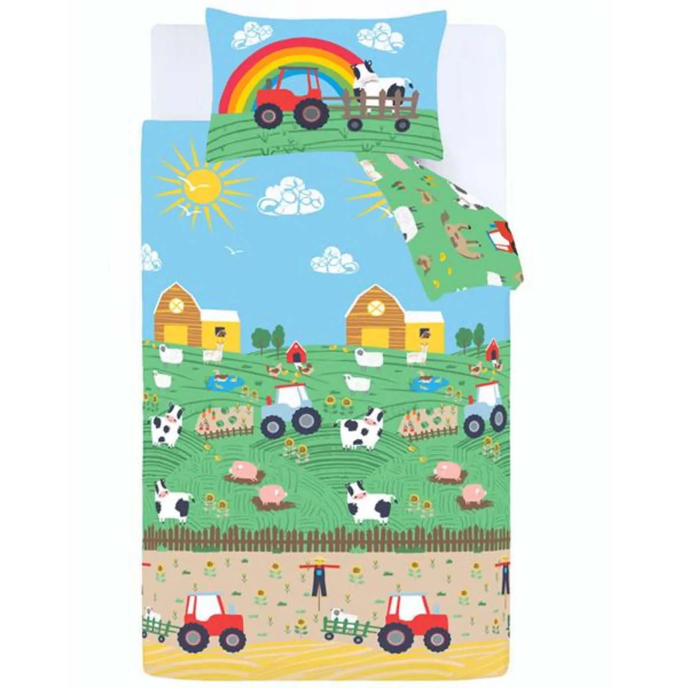 CL Farmyard Animals Duvet Set