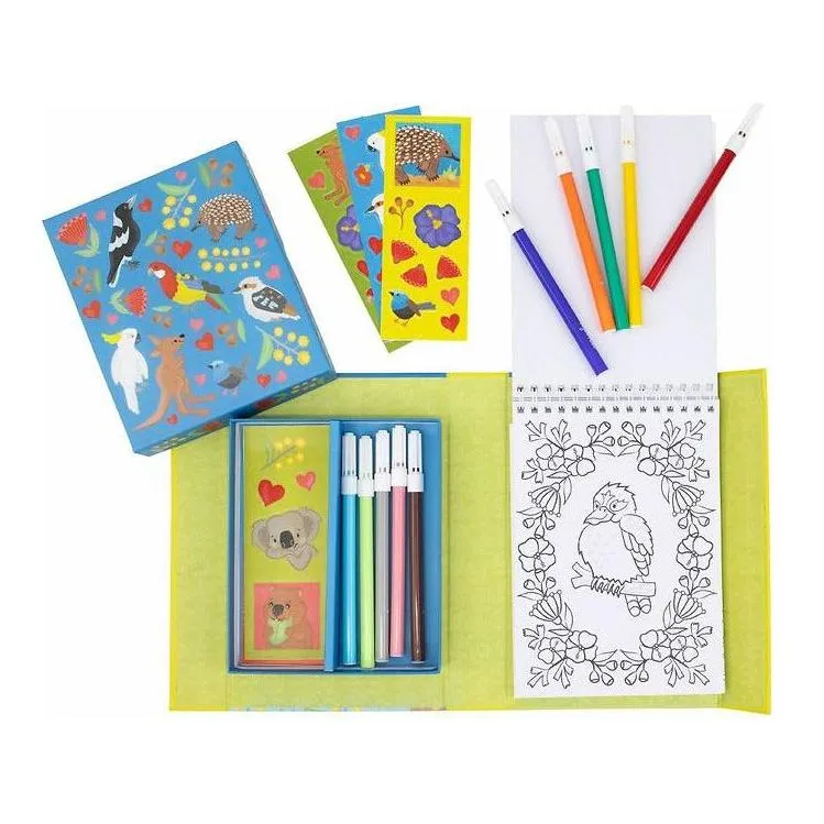 Colouring Set - Aussie Animals
