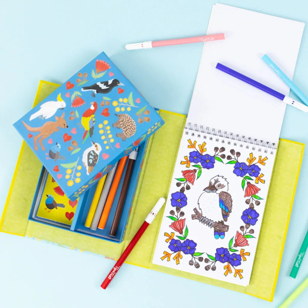 Colouring Set - Aussie Animals