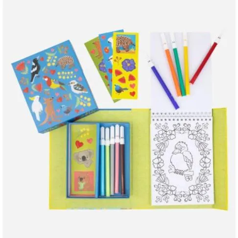 Colouring Set - Aussie Animals