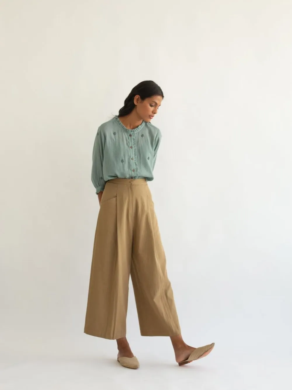 Cord   I   Side Panel Pant