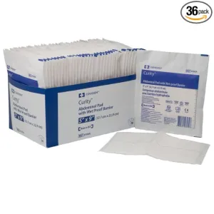 Covidien 9190A Curity Abdominal Pads, Sterile, 5" x 9" (Pack of 36)