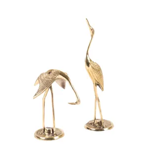 Crane Statue Set