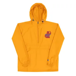 Created Equal Embroidered Champion Packable Jacket