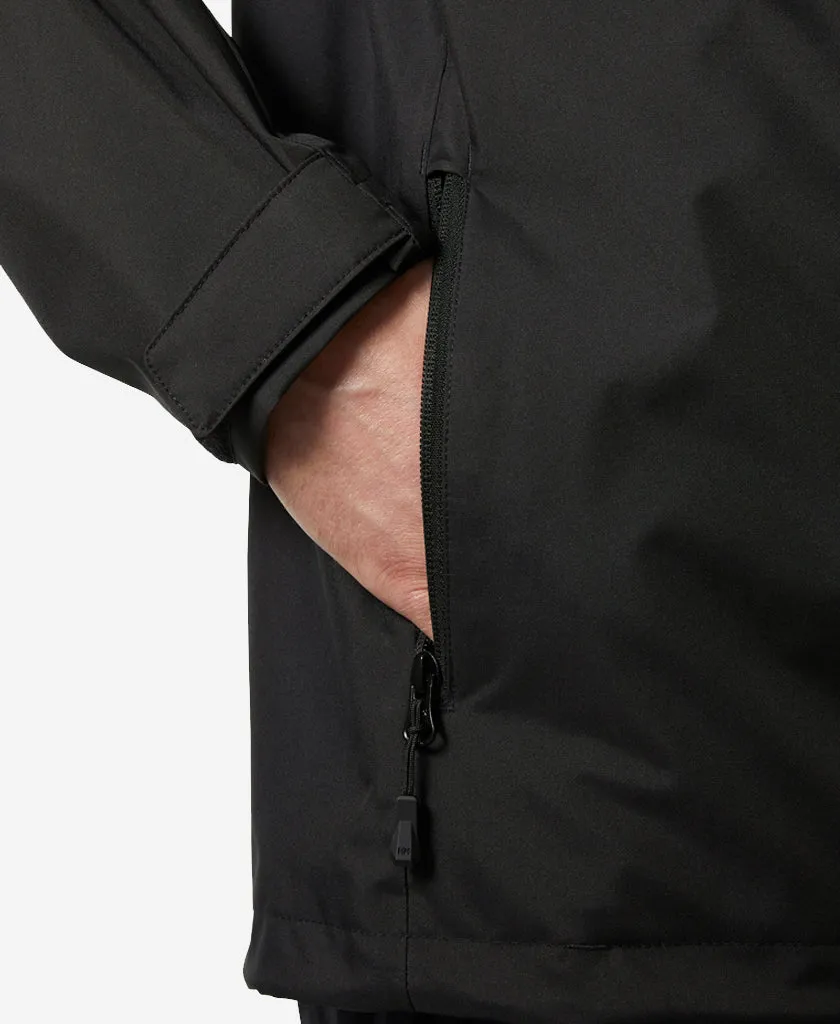 CREW HOODED JACKET 2.0, Black