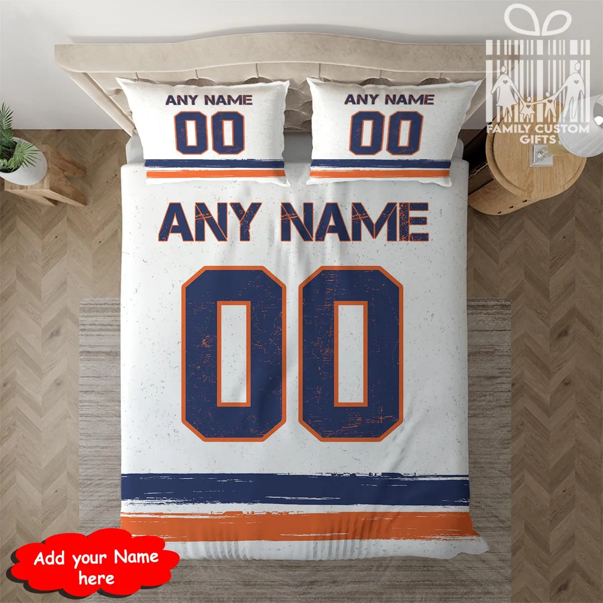 Custom Quilt Sets New York Jersey Personalized Ice hockey Premium Quilt Bedding for Men Women