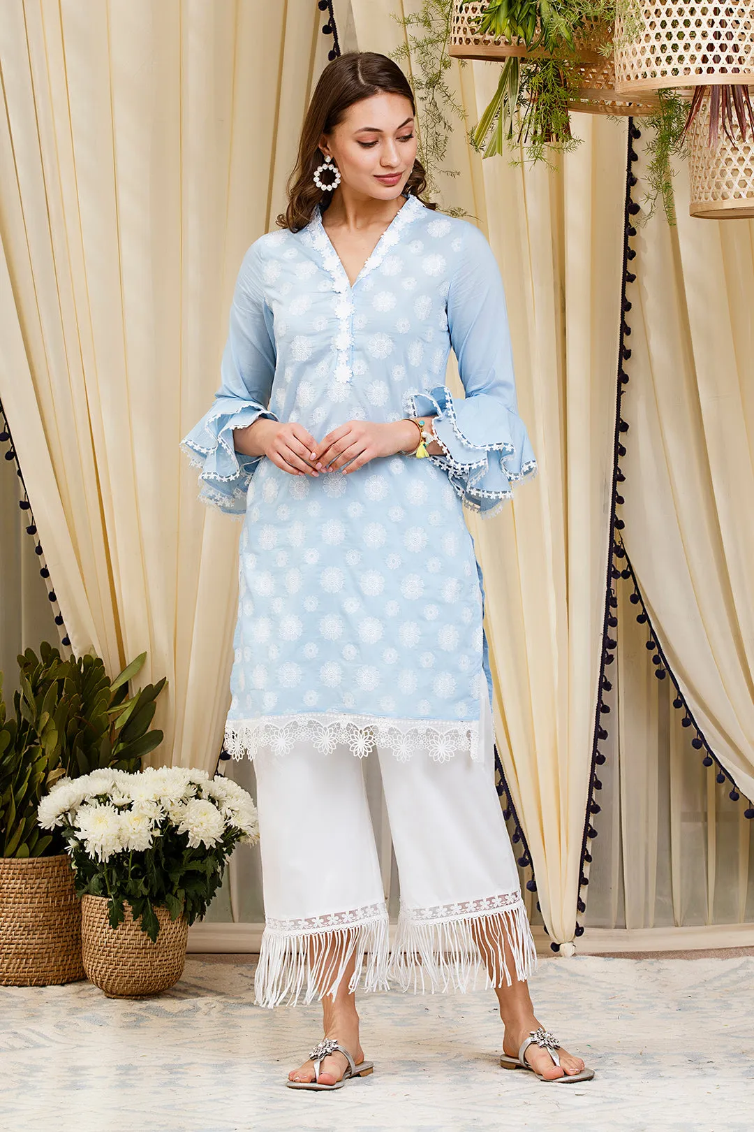 Daffodil Kurta LIGHT BLUE