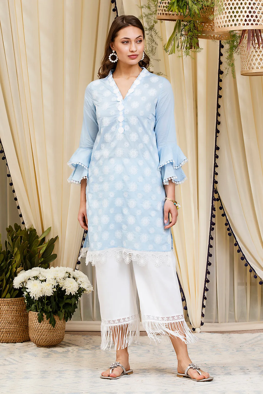 Daffodil Kurta LIGHT BLUE