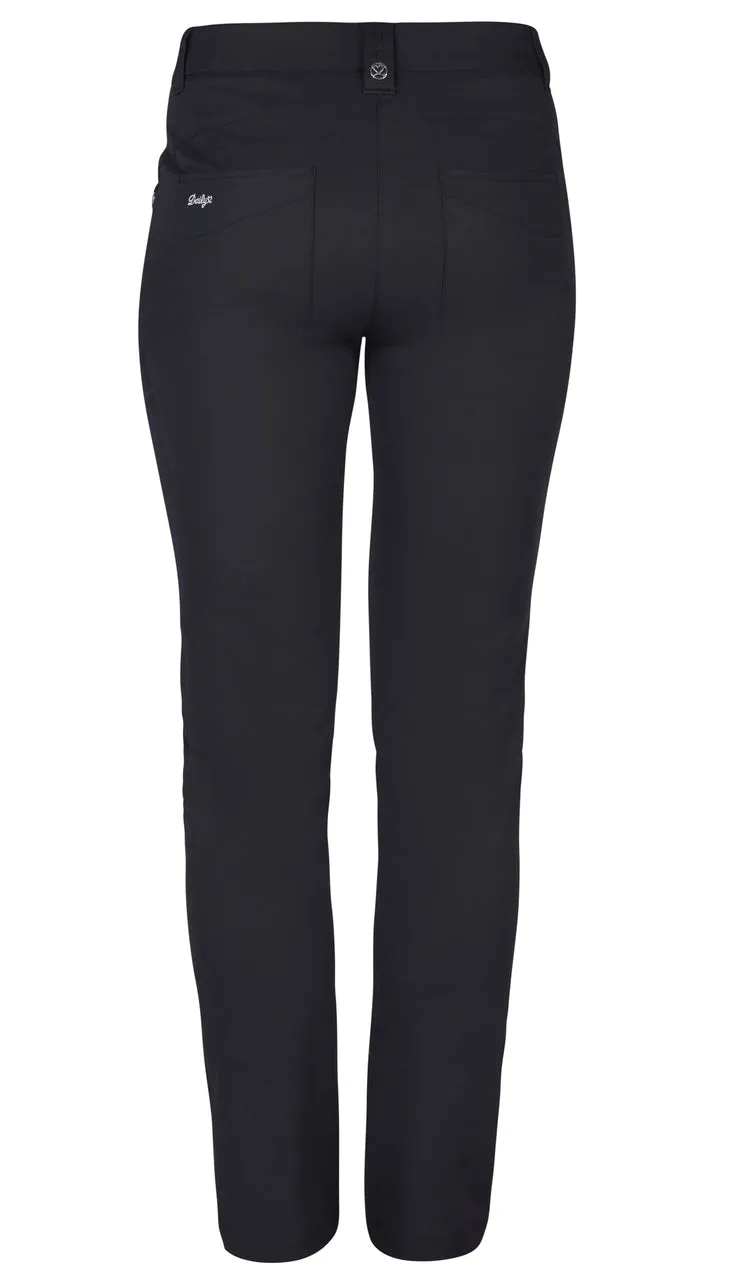 Daily Sport Lyric Black Pant  29"