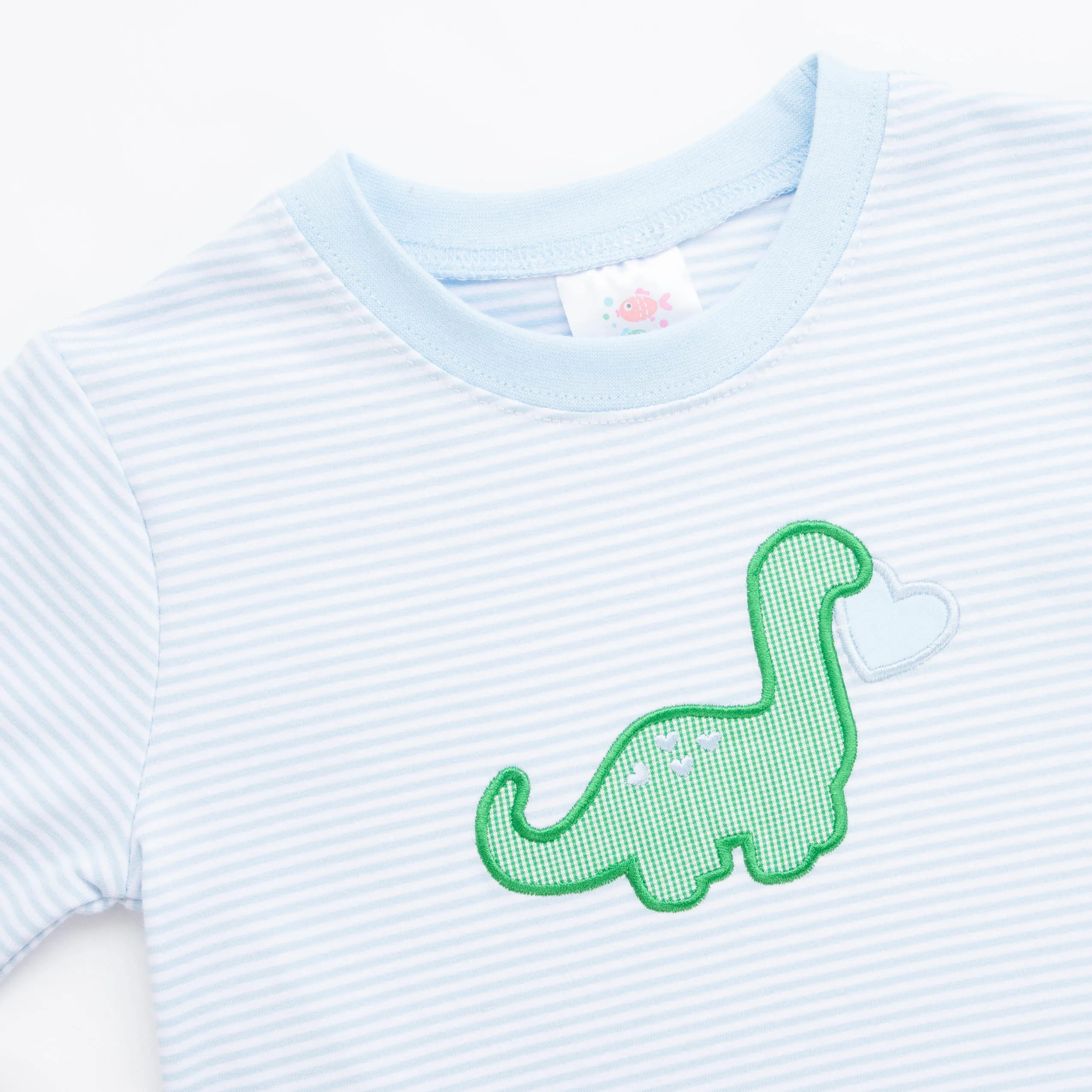 Dearest Dino Pant Set, Blue