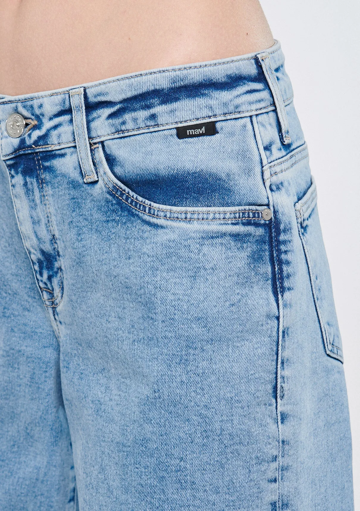 Deli Dolu Light Blue Everyday Vintage Jean Pants