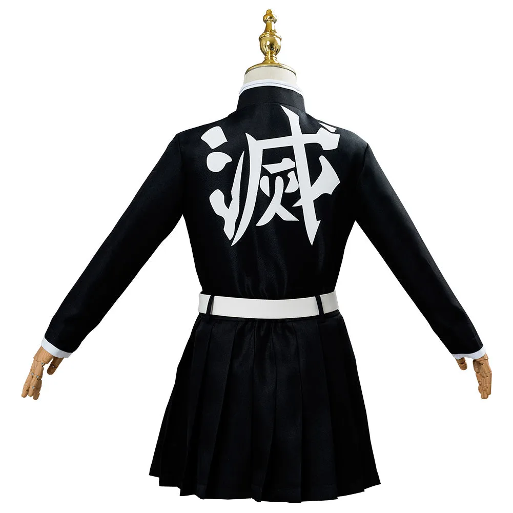 Demon Slayer Tsuyuri Kanawo Kids Children Uniform Outfit Halloween Carnival Suit Cosplay Costume