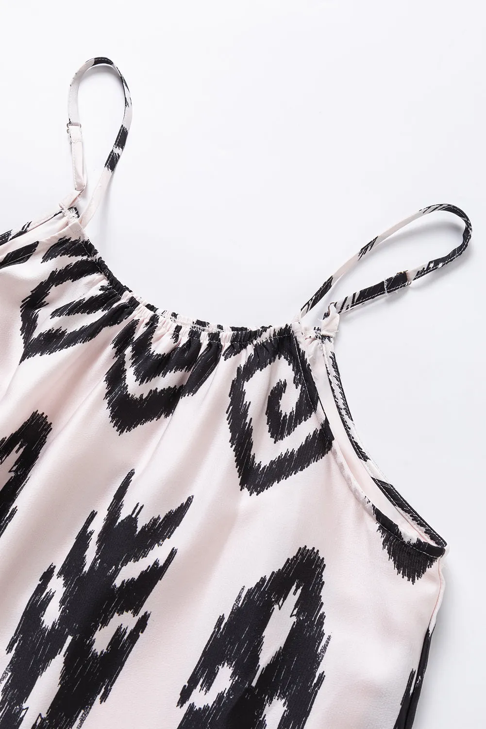 Devin Printed Spaghetti Strap Cami Dress