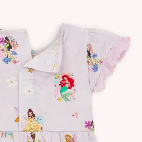 Disney Princess Modal Dress and Diaper Cover Set