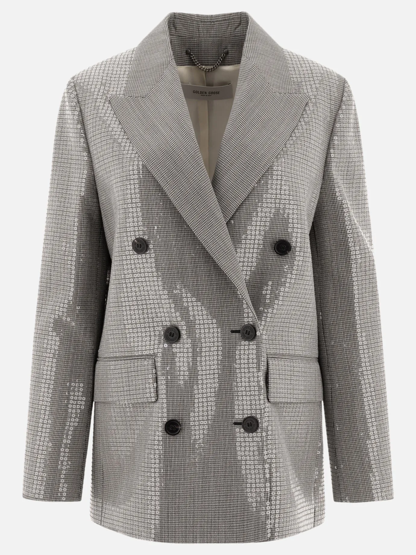 Double-breasted boyfriend jacket