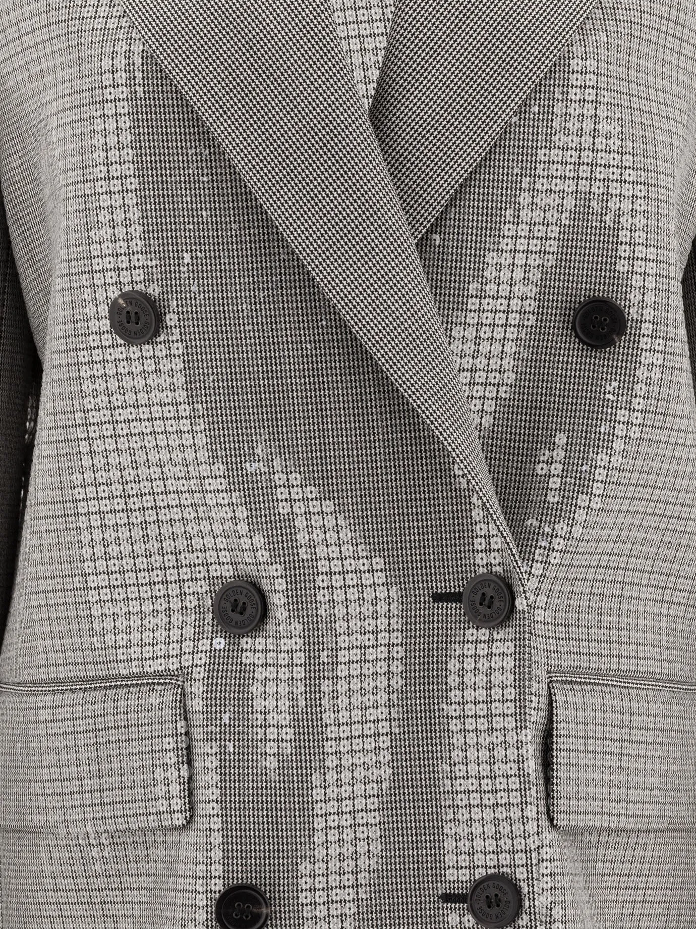 Double-breasted boyfriend jacket