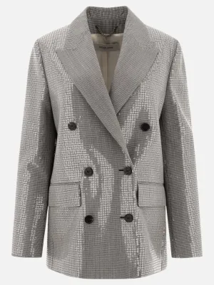 Double-breasted boyfriend jacket
