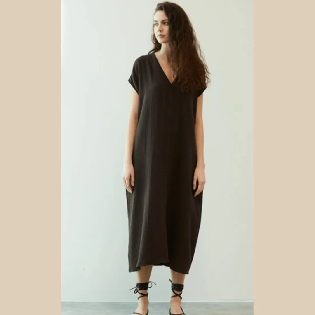 Downtown Cotton Column Dress