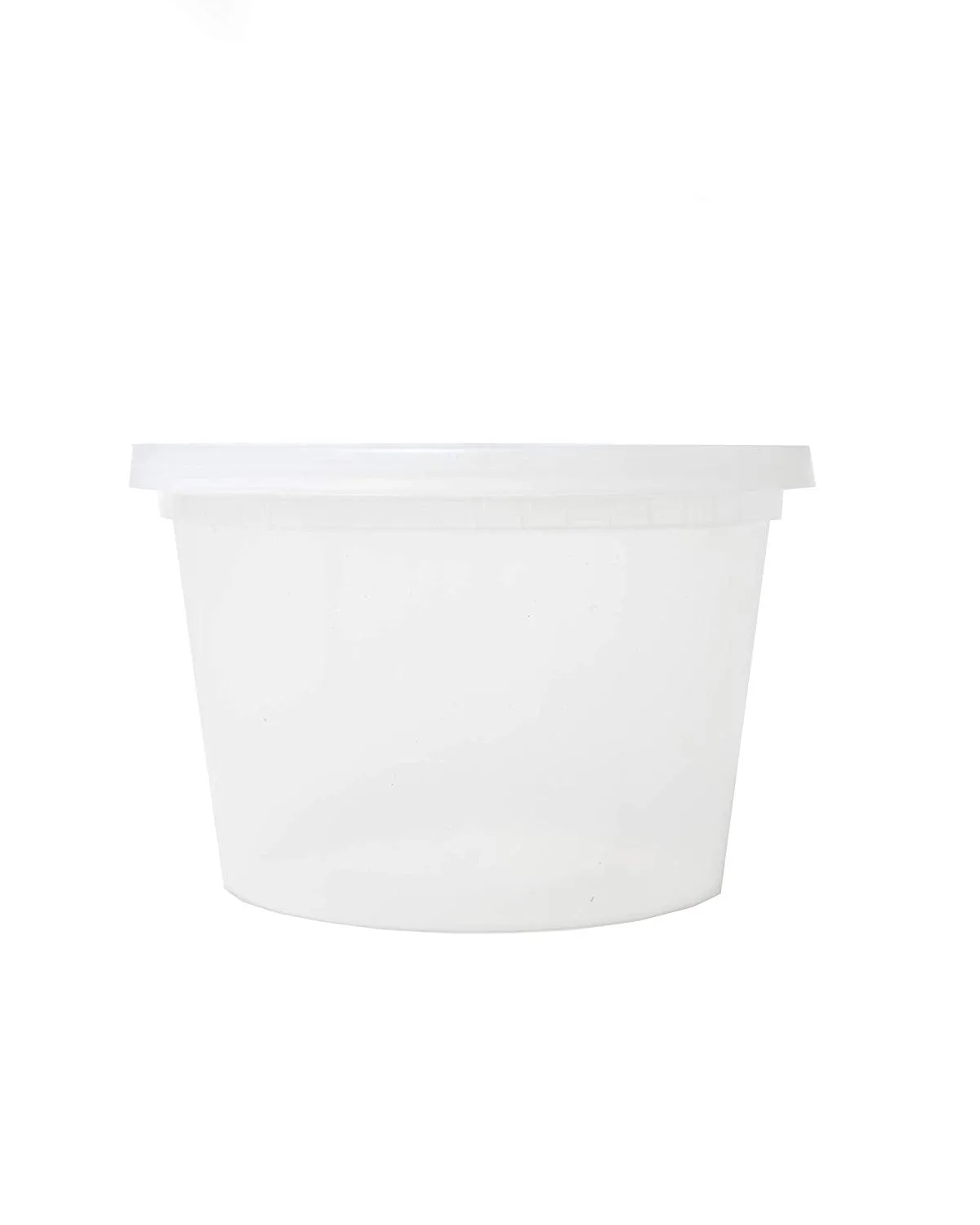 EDI D16050 Plastic Deli Food Storage Containers with Lids 50 Sets (16OZ)