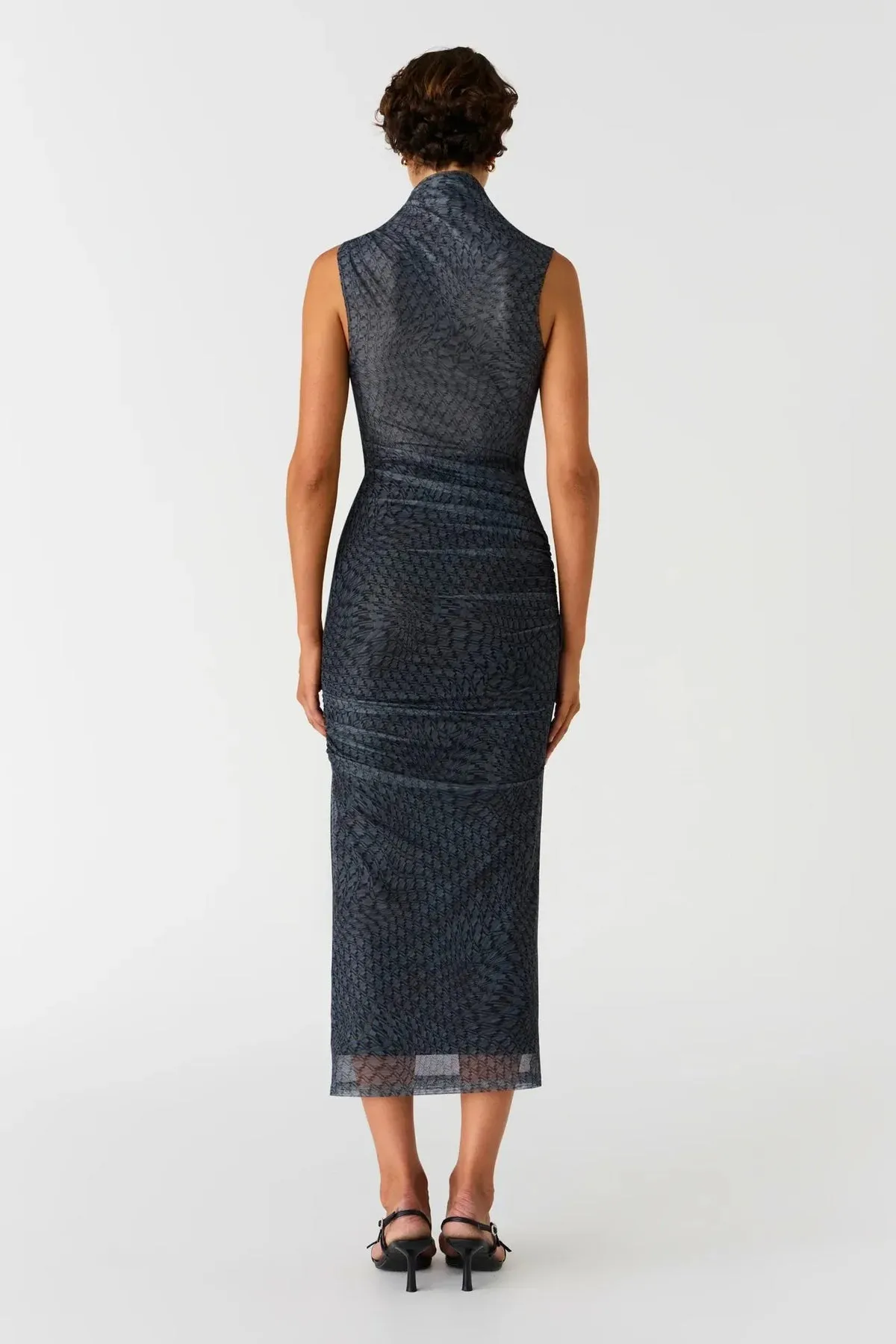 Efi Mesh Midi Dress