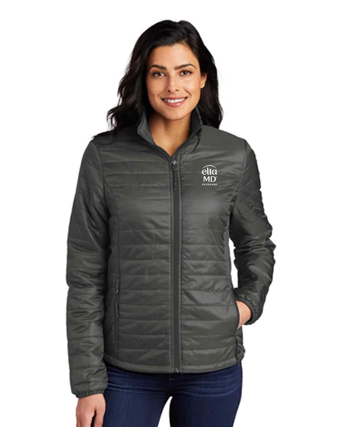 eltaMD Apparel - Port Authority Ladies Packable Puffy Jacket - L850