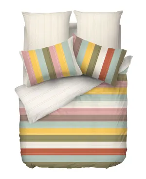 Esprit Breccia 100% Cotton Luster Sateen Fitted Sheet Set