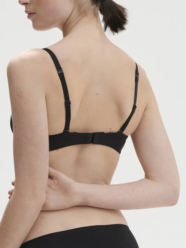 Essentiel Moulded Underwired Multiposition Bra In Black - Simone Perele