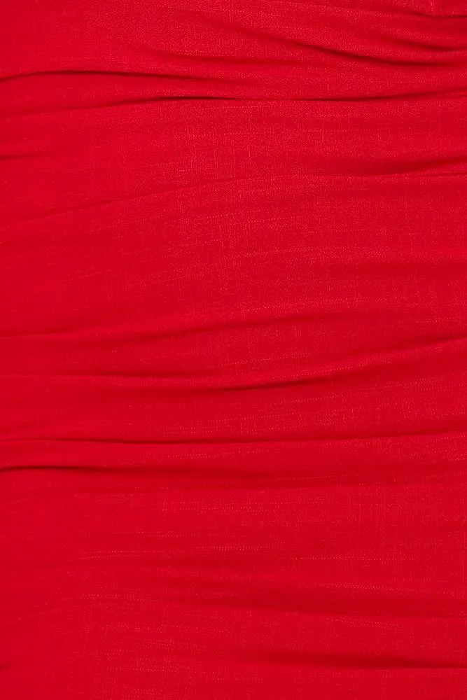 Every Single Time Dress Red