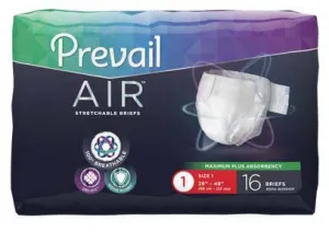 First Quality Prevail Air Size 1, Medium (waist 26" - 48") - 16 Per Pack
