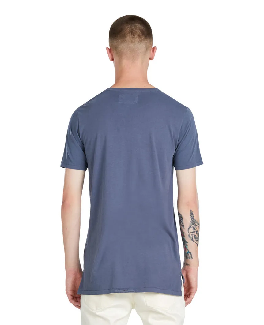 Flintlock Tee Pigment Blue Grey