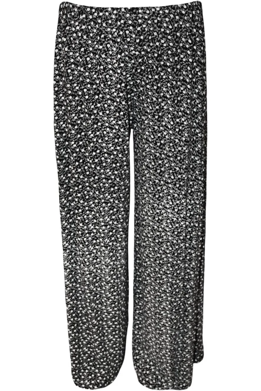 Floral Print Trousers Pants