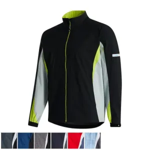 FootJoy FJ HydroLite Rain Jacket XL Charcoal/Navy/Orange (35384)