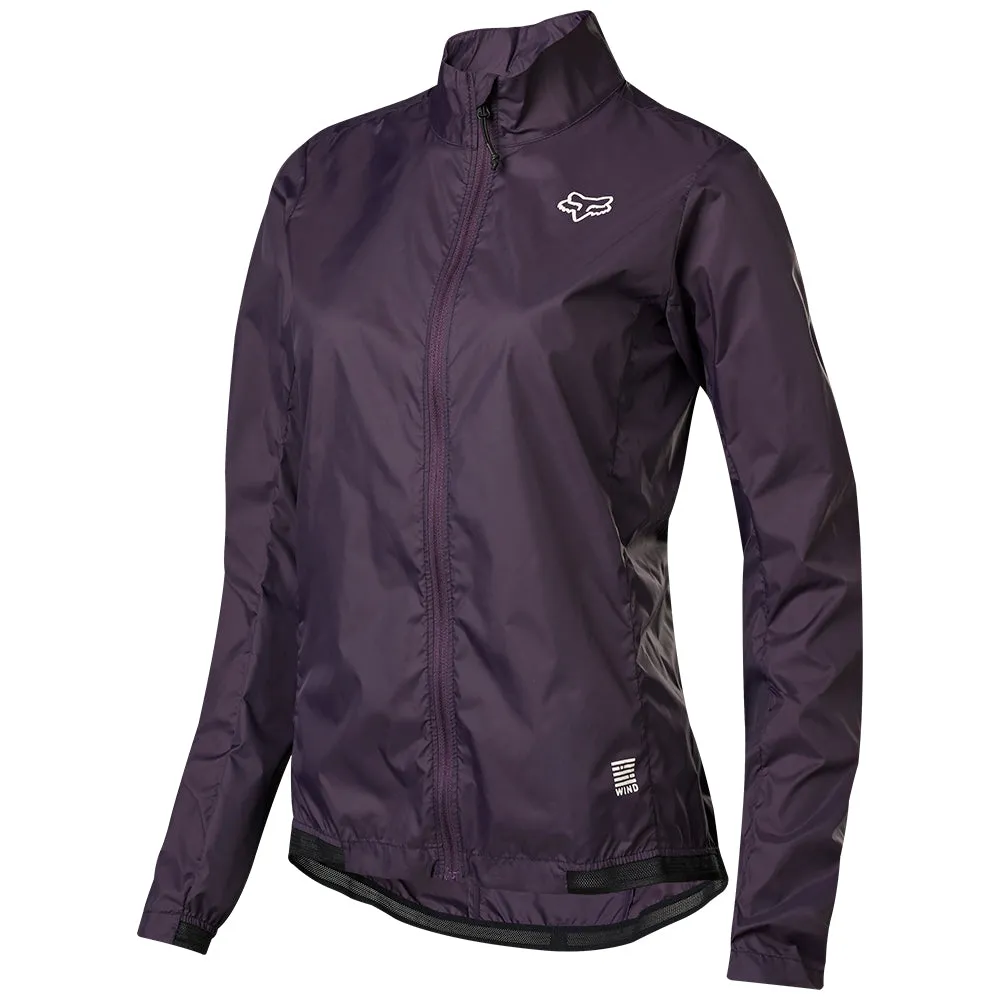FOX WOMENS DEFEND WIND JACKET [DARK PURPLE]