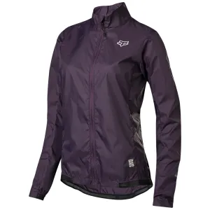 FOX WOMENS DEFEND WIND JACKET [DARK PURPLE]