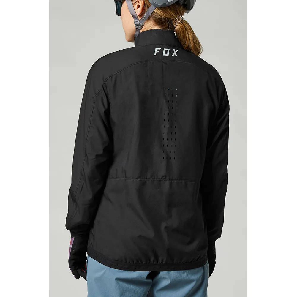 FOX WOMENS RANGER WIND JACKET [BLACK]