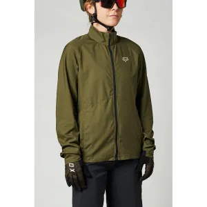 FOX WOMENS RANGER WIND JACKET [OLIVE GREEN]