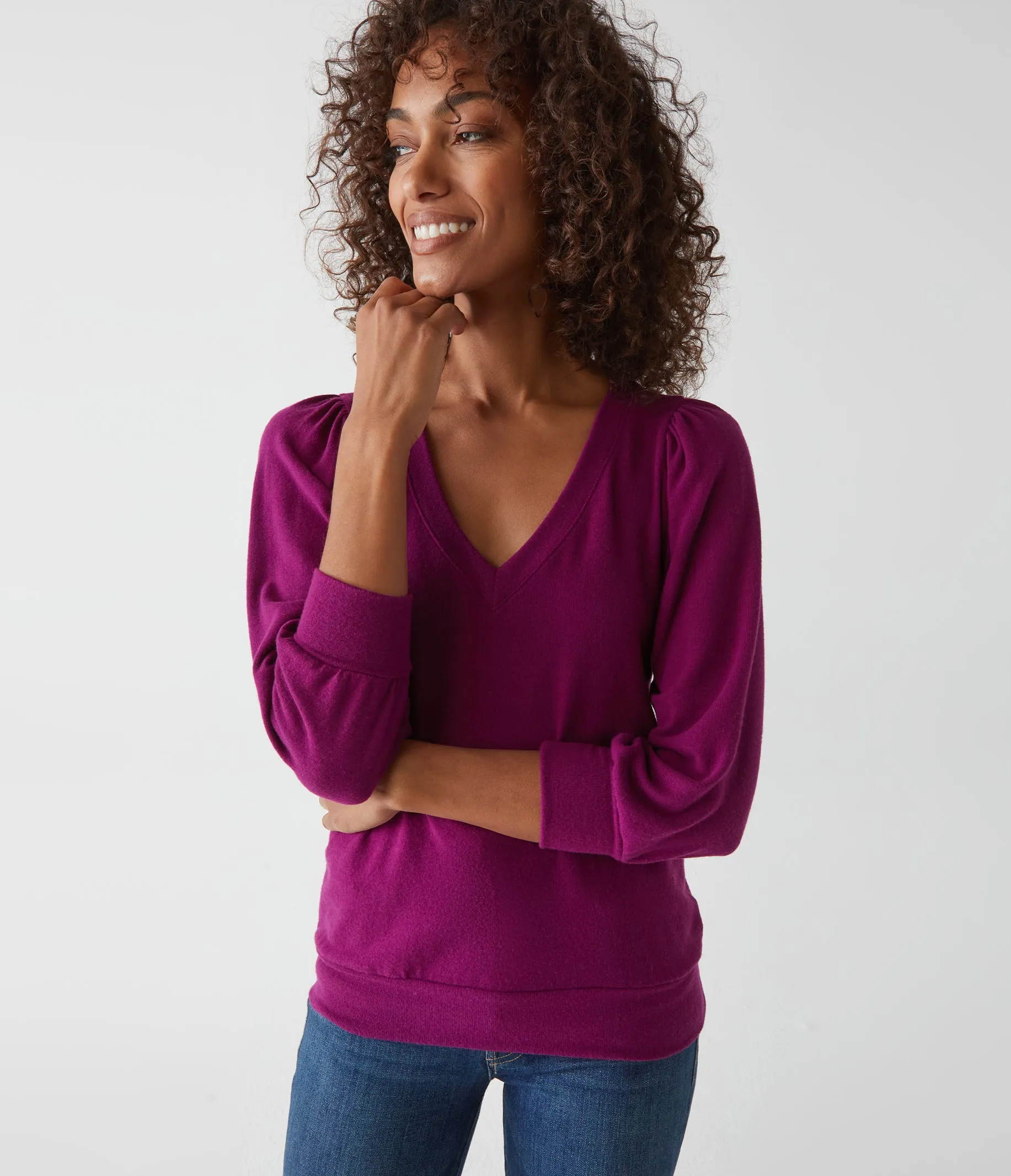 Gabriella V-Neck Top
