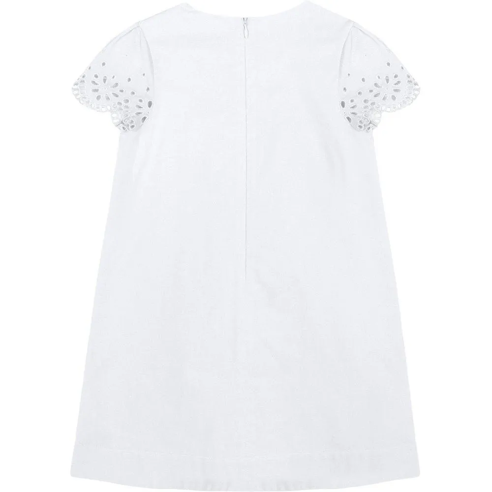 Girls White Dress